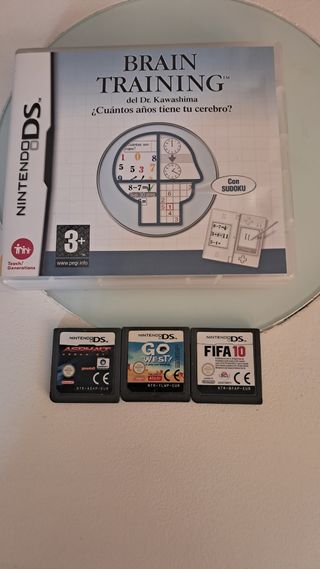 Brain training para DS+3 juegos
