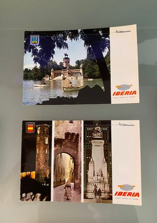 POSTALES DE COLLECION DE LOS AÑOS 60