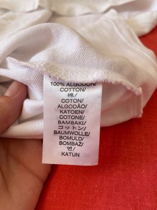 Polo algodón chica talla M