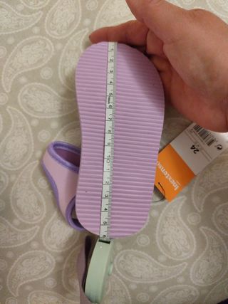 Chanclas talla 24