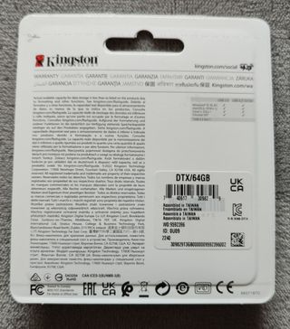 Pendrive 64GB Kingston Exodia