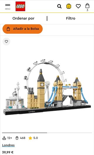 Lego Architecture "London"
