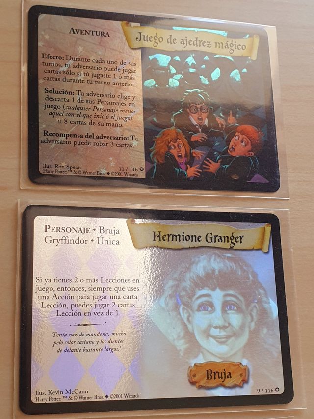 Cartas Harry Potter TCG