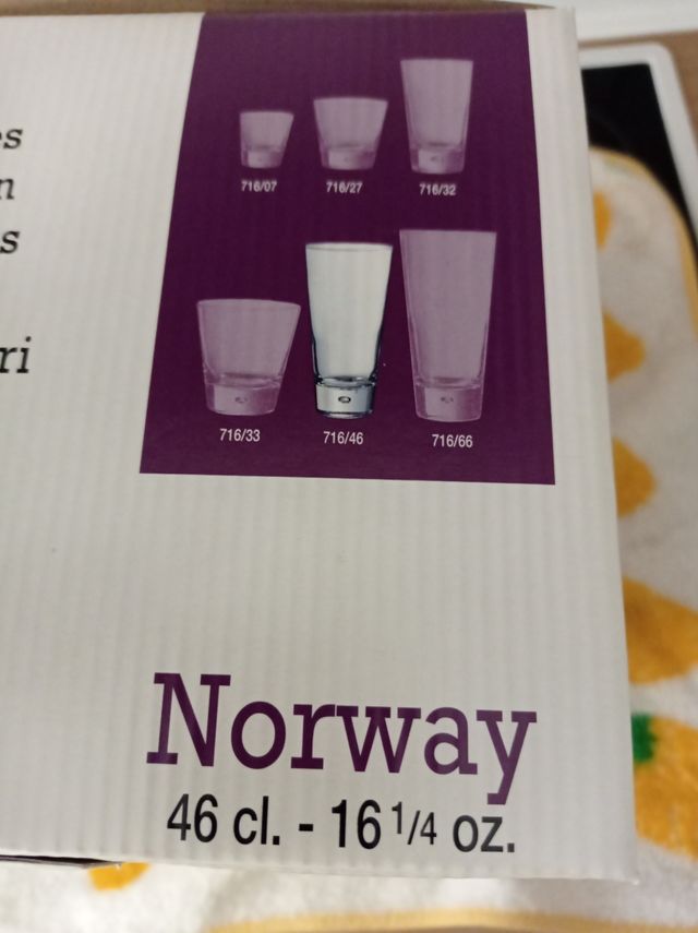 vasos y copas varios modelos