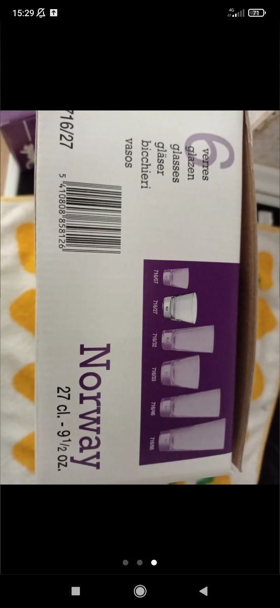 vasos y copas varios modelos