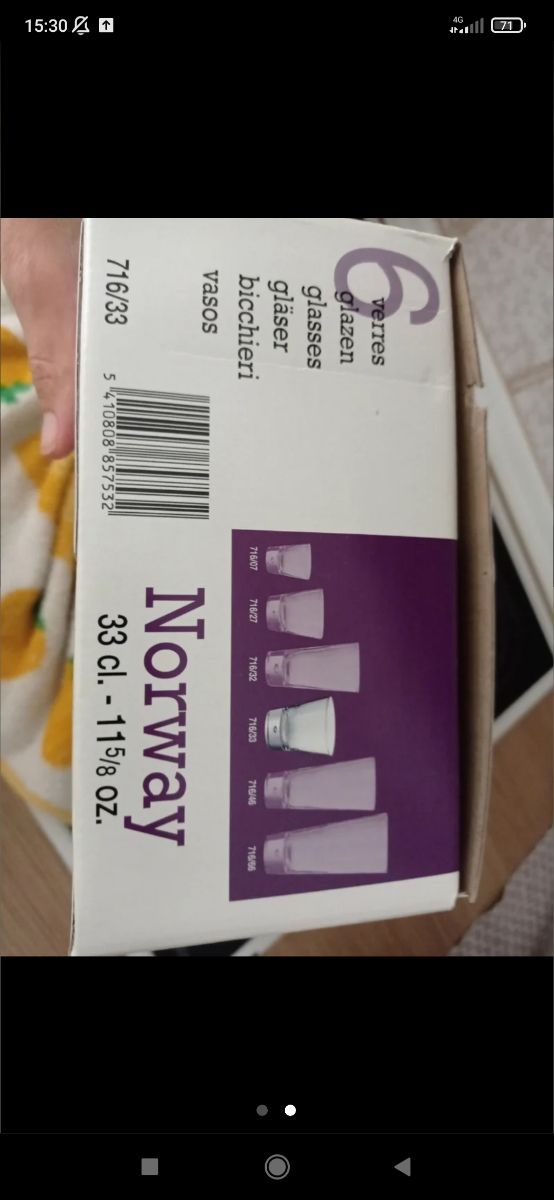 vasos y copas varios modelos