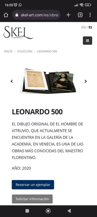 Leonardo 500 Skel