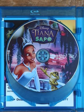 Tiana y el Sapo Blu-ray y DVD