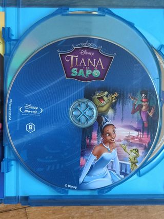 Tiana y el Sapo Blu-ray y DVD