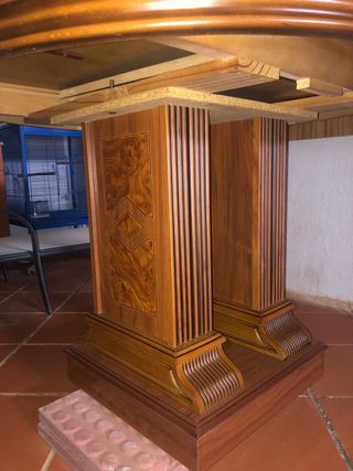 Mesa de salón abatible