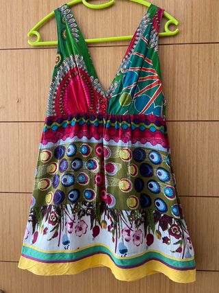 Top tirantes desigual