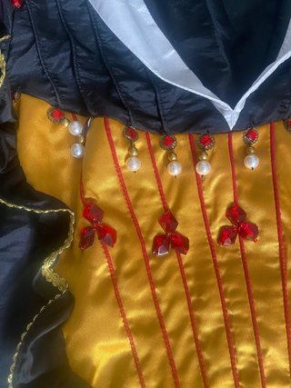 Vestido de la reina roja