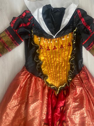 Vestido de la reina roja