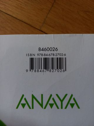 Libro biología 1°Bachillerato Anaya