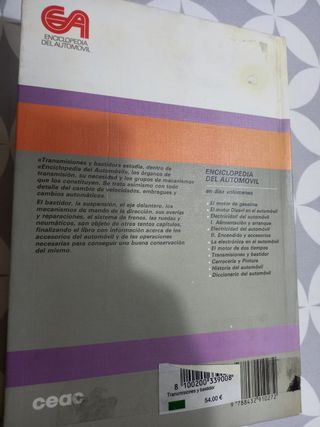 Libro Tranmisiones y bastidor