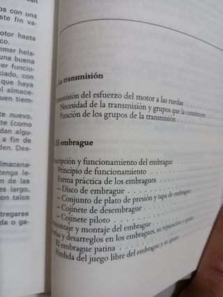 Libro Tranmisiones y bastidor