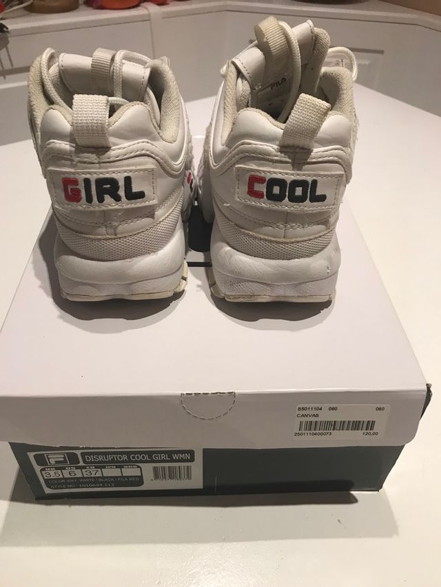 Scarpe Fila Disruptor bianche nr 37