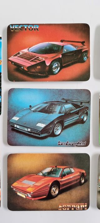 8 Calendários Porsche + Ferrari > Anos 80