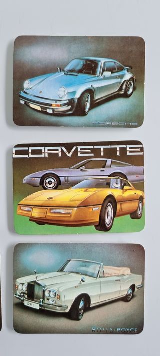 8 Calendários Porsche + Ferrari > Anos 80