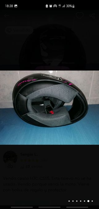 Casco de moto