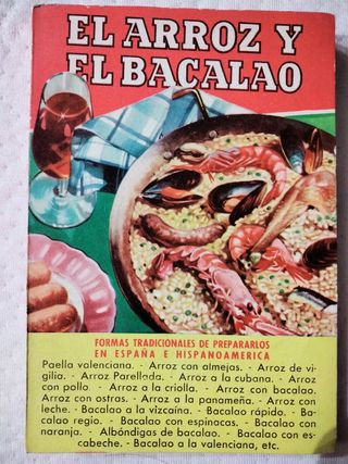 Lote libros antiguos. Recetas
