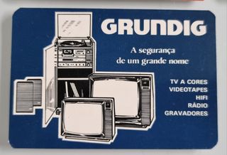 5 Calendários Grundig / Favor/ Candy ...