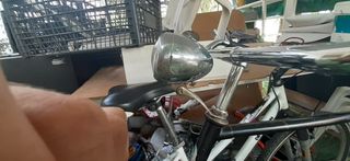 Faro Bosch para bicicleta vintage + Dinamo nueva