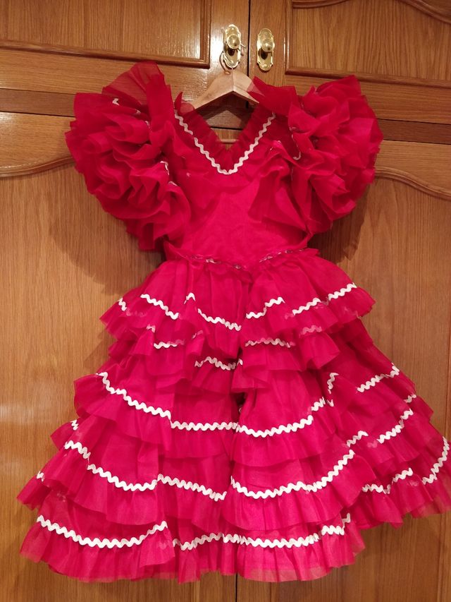 Flamenca Niña Trajes De Flamenca Segunda Mano TRAJE DE FLAMENCA