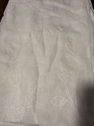 Cortinas bordadas