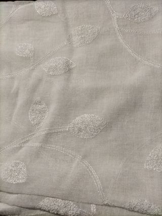 Cortinas bordadas