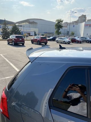 alerón de aluminio ducktail para Golf 7 (MK7)