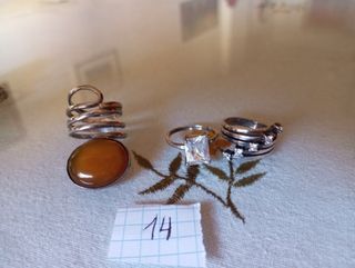 Anillos de plata