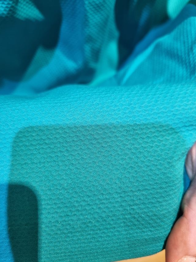 Vestido azul verdoso