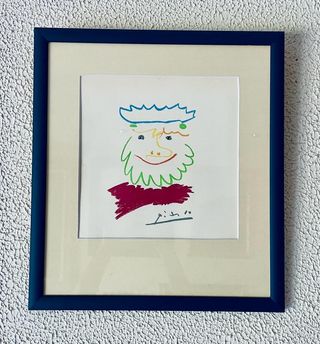 PABLO PICASSO.         Litografía