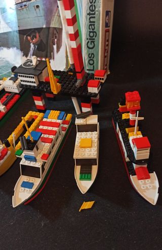 Tente antiguo Los gigantes del mar