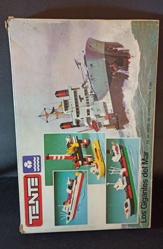 Tente antiguo Los gigantes del mar