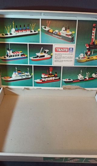 Tente antiguo Los gigantes del mar