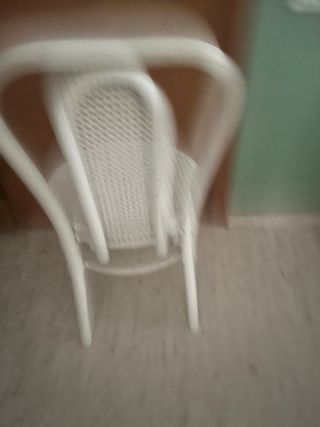 mesa de comedor y seis sillas