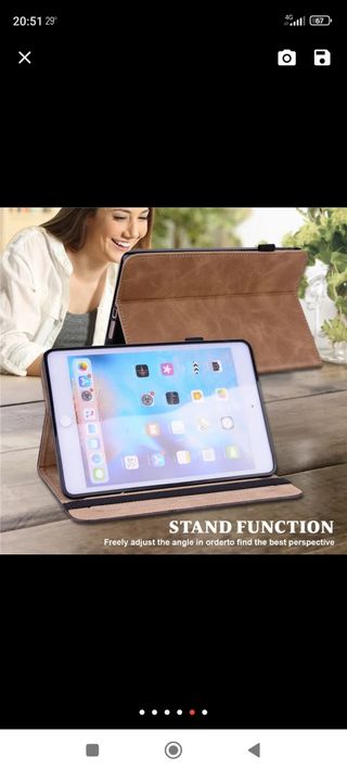 Funda tablet Huawei Mediapad M5 10". Color AZUL