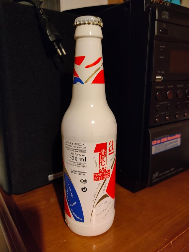 Botella conmemorativa