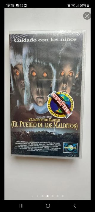 Liquidación Lote Películas Vhs nuevas y precintada