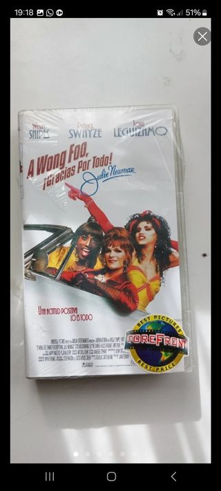 Liquidación Lote Películas Vhs nuevas y precintada