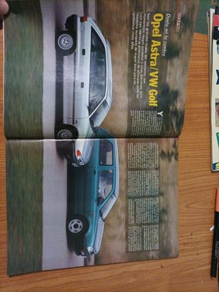 Mercedes Clase S W140 600 SEL, VW Golf Mk3