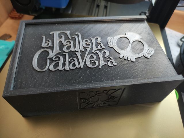 Caja Fallera Calavera
