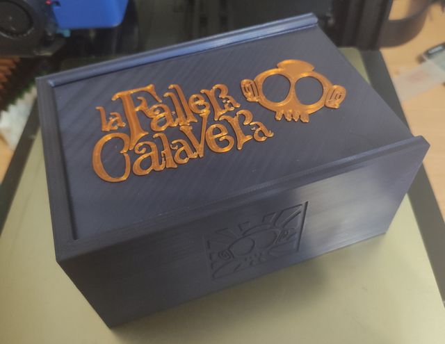 Caja Fallera Calavera