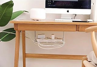 Recogecables escritorio