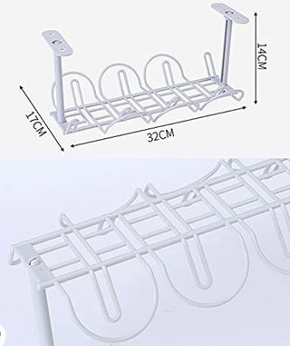 Recogecables escritorio