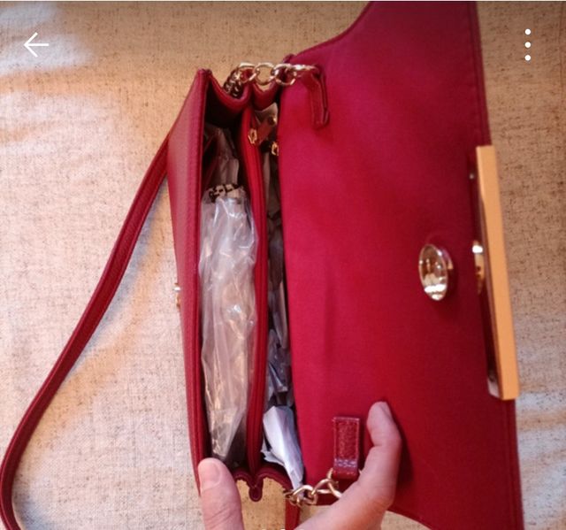 Borsetta a tracolla rossa Koan