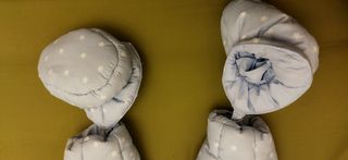 2 buzos capucha de bebé