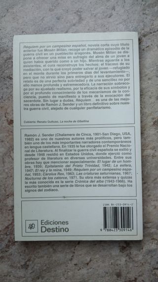 Libro Réquiem por un campesino español
